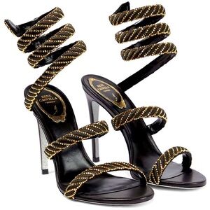 Rene Caovilla Cleo Crystal Sandals